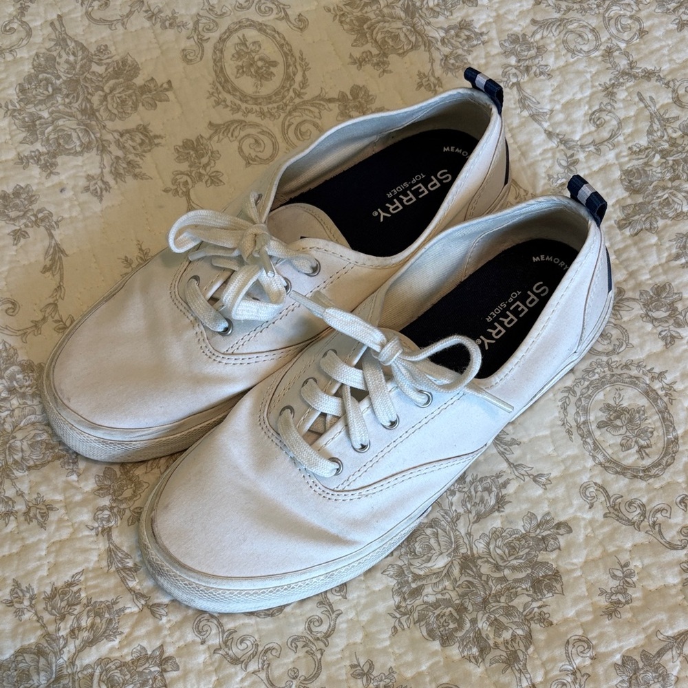 Used Sperry Canvas Sneakers